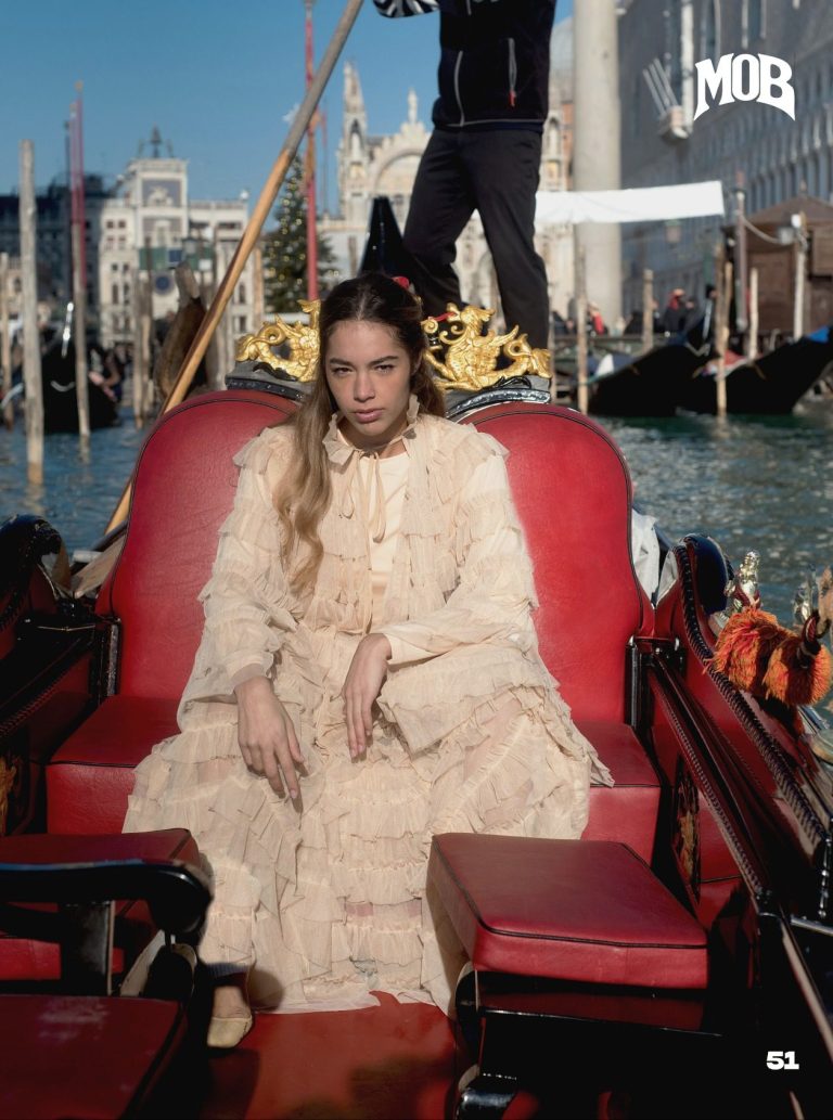 MOB – Serenissima in Flight, photographed in Venice by Nadia Calipa
